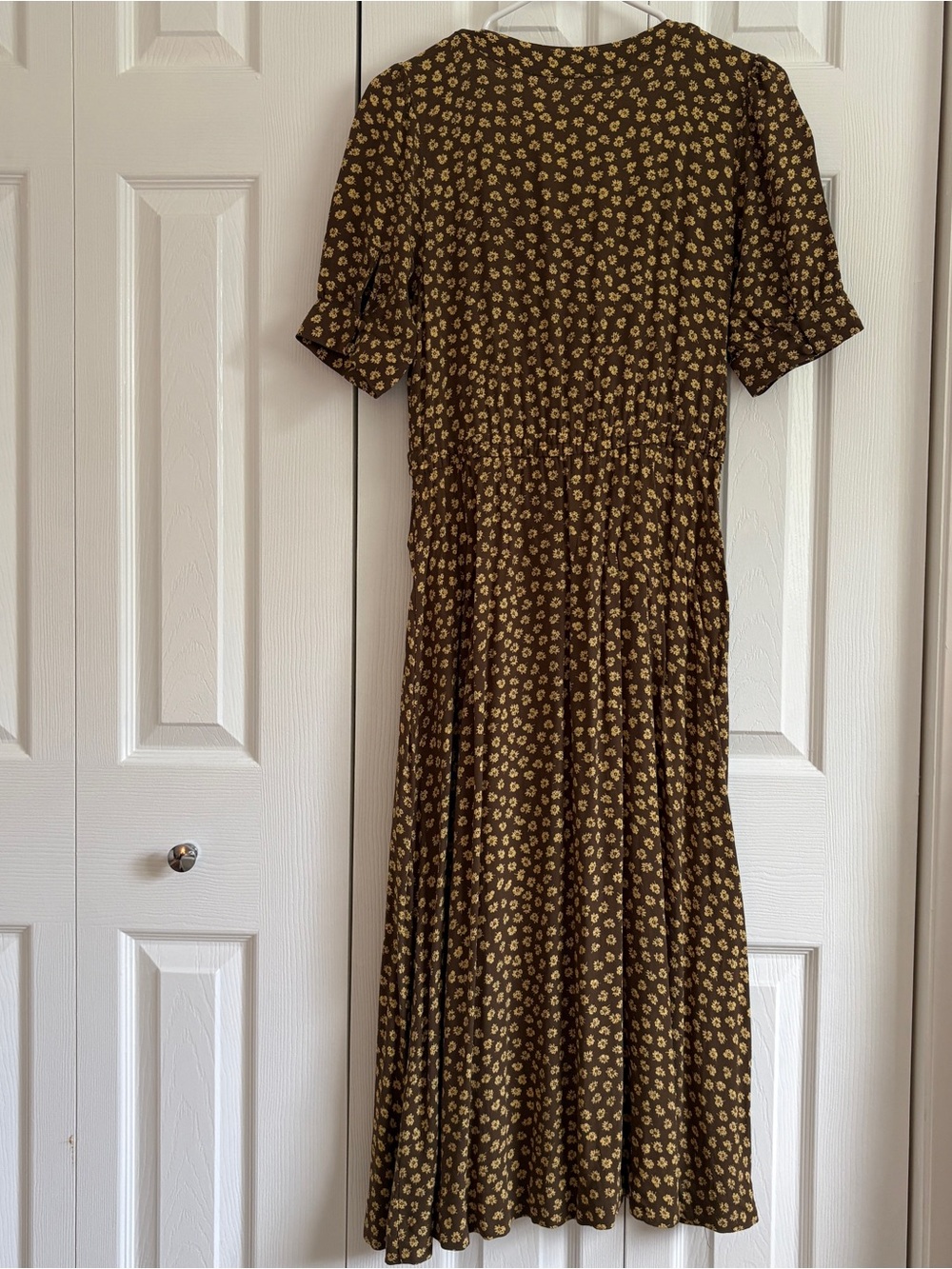 Madewell Button-Front Midi Dress - Picture 5 of 7